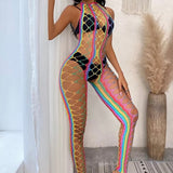 Fishnet jumpsuit