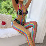 Fishnet jumpsuit