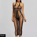 Fishnet bodysuit